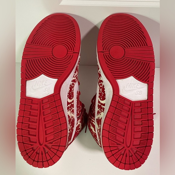 Nike SB Dunk High Premium Raw Meat sneakers - Picture 8 of 8